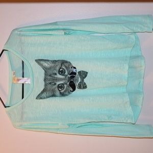 Cat Long Sleeve Tee